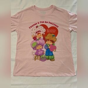 Strawberry Shortcake & Friends T-Shirt Sz M Oversized Fits XL  22–28 NWOT